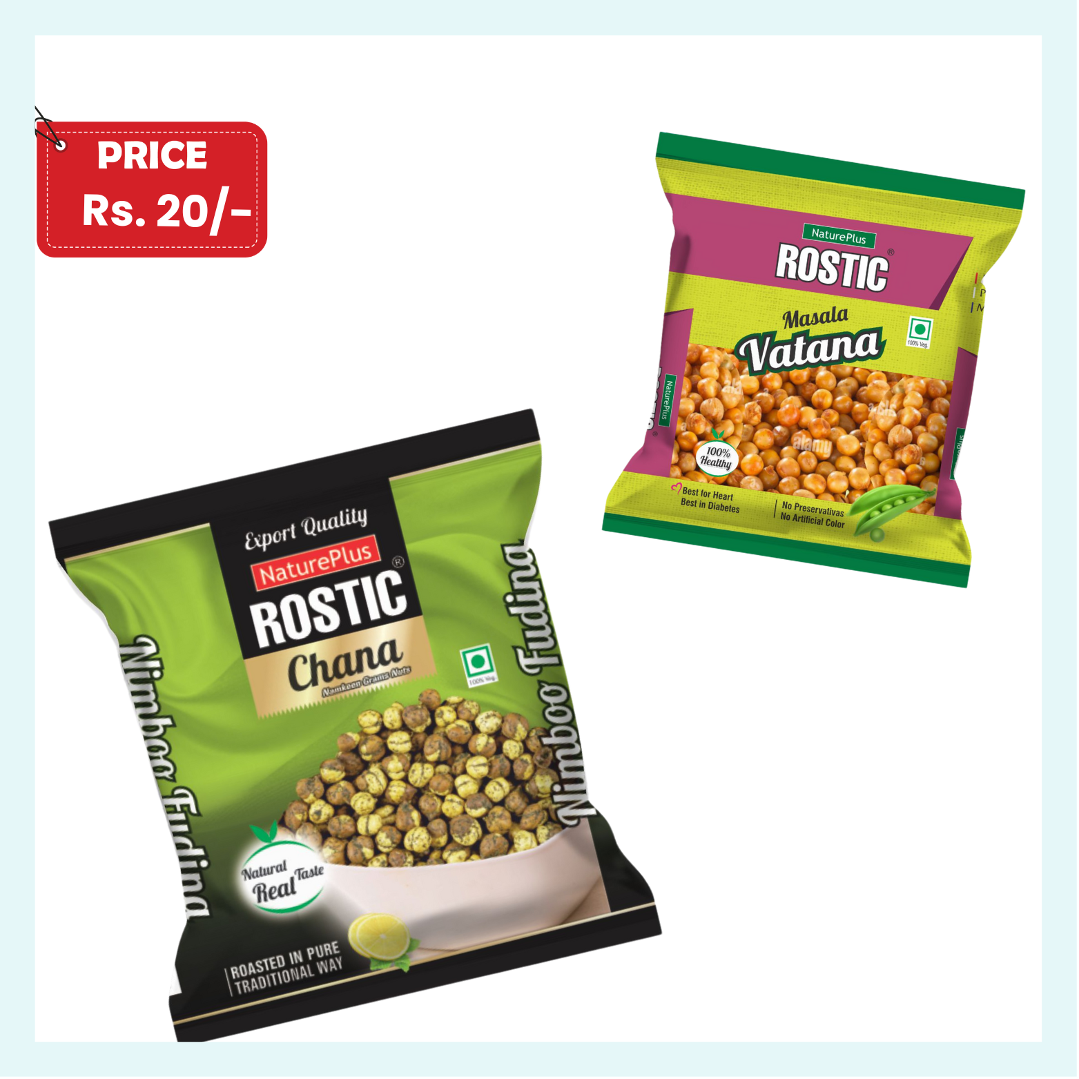 Limbu fudina chana Roasted