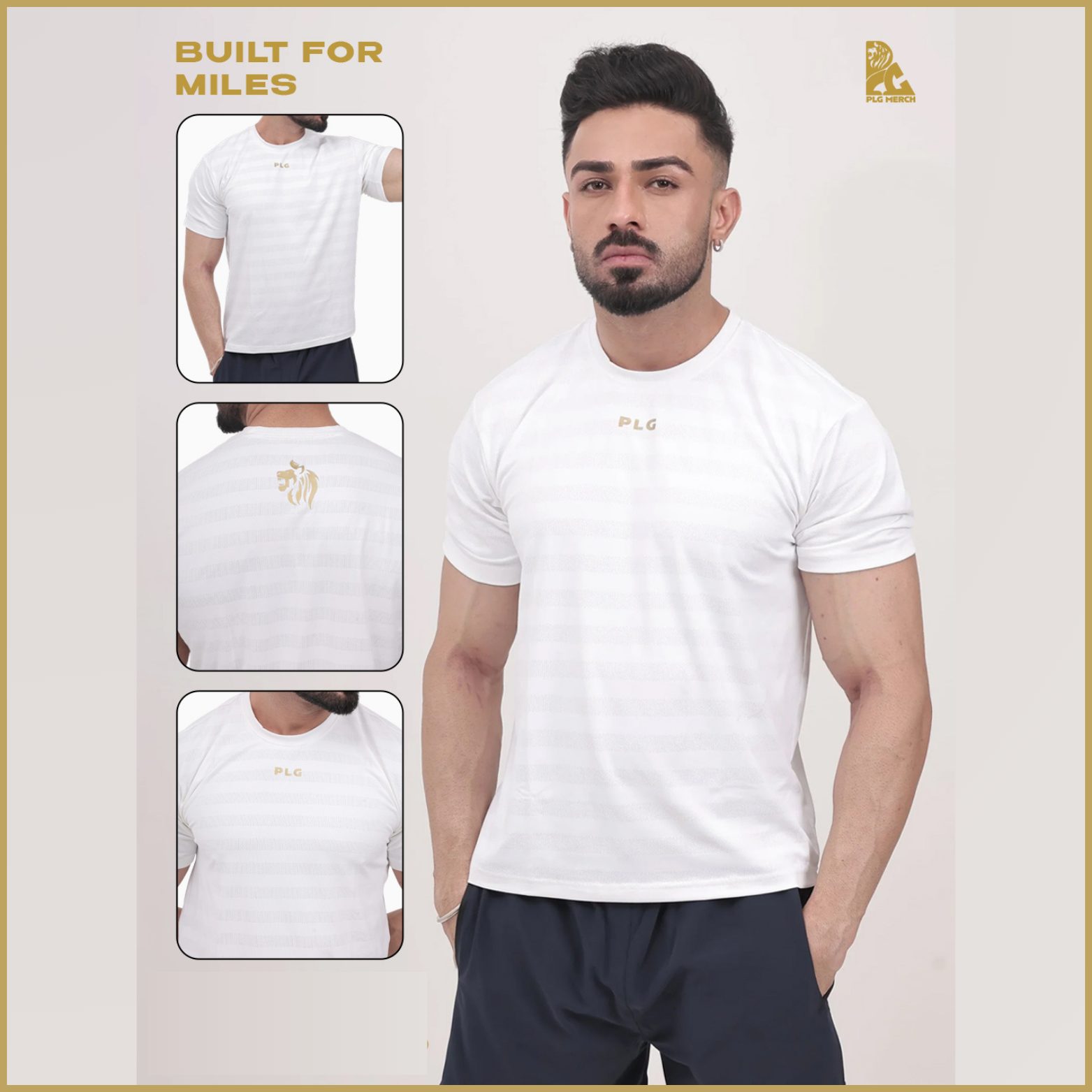 PLG Athlete Tshirt White