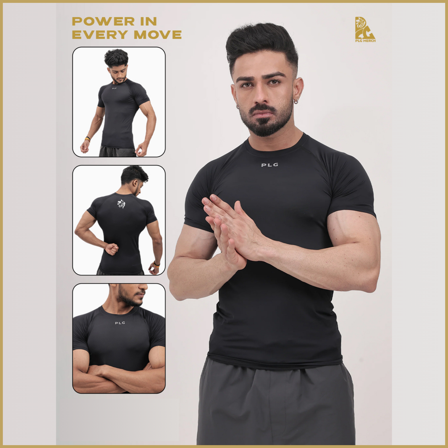 PLG Sport Tshirt Gray