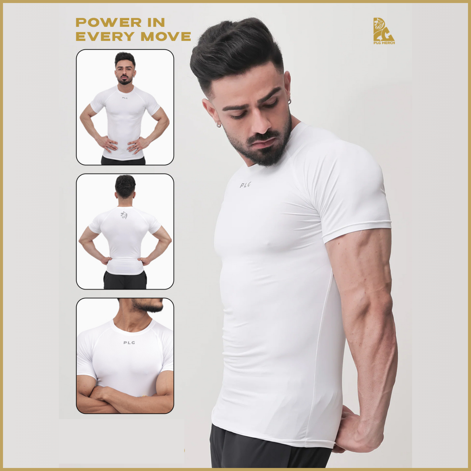 PLG Sport Tshirt White