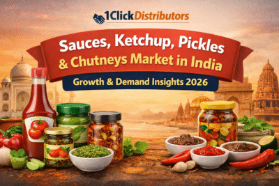 Market Size & Demand of Sauces, Ketchup, Pickles & Chutneys in India (2026 Growth Outlook)
